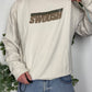 Nike vintage Swoosh Sweatshirt Sweater Crewneck beige XXL