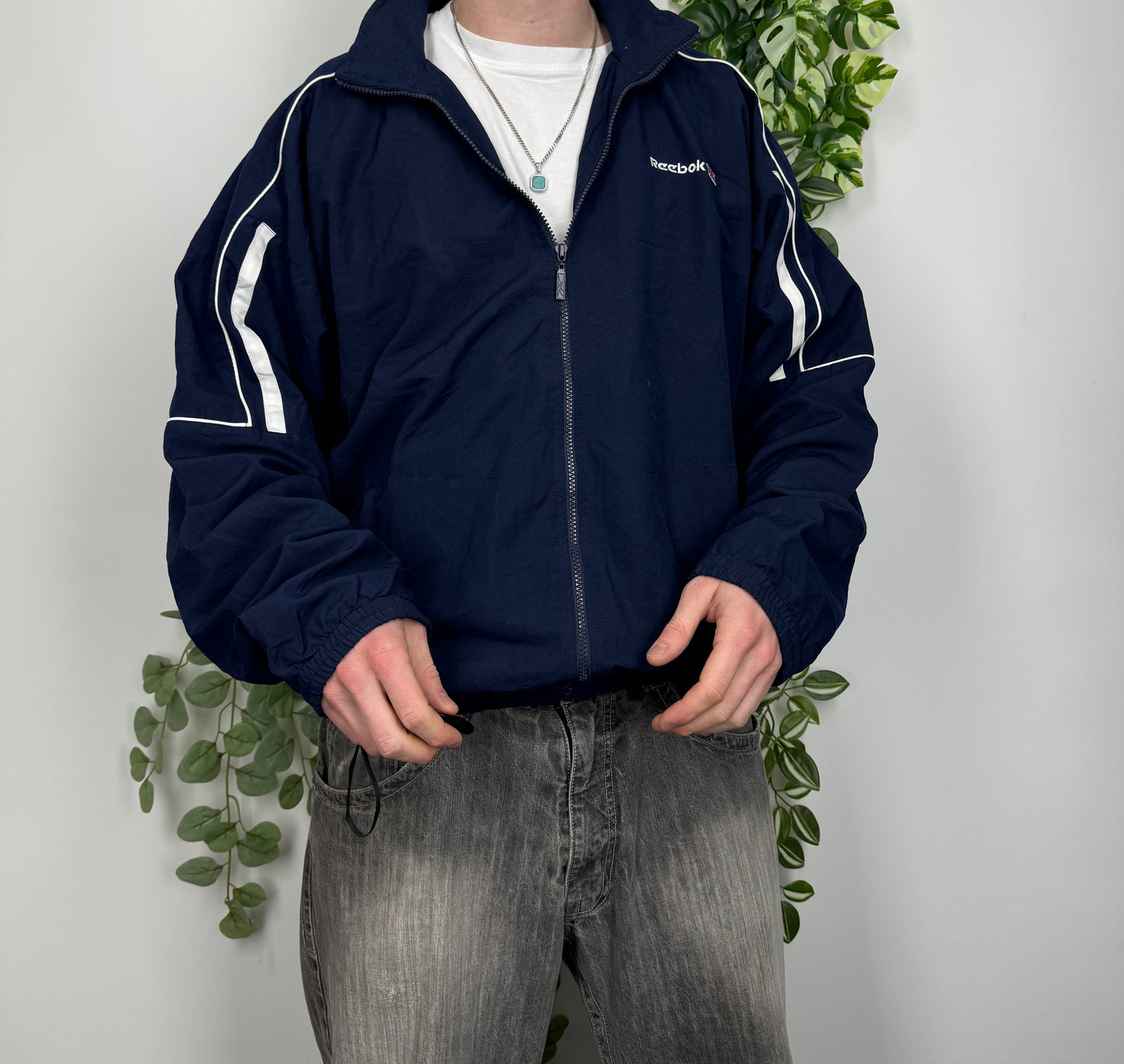 Reebok vintage Trackjacket Windbreaker XL