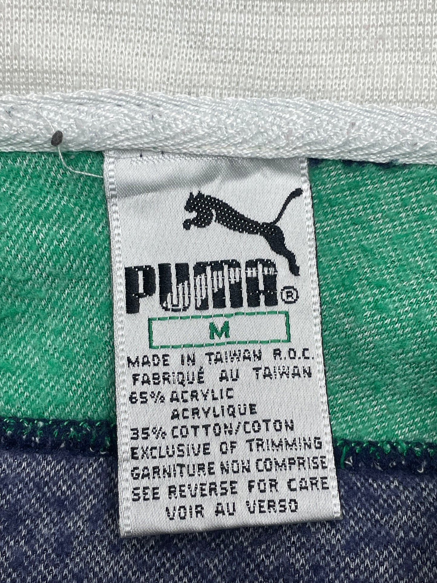 Puma Vintage 90er Zipper Sweatshirt M