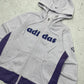 Adidas embroidered Vintage Zipper lila L