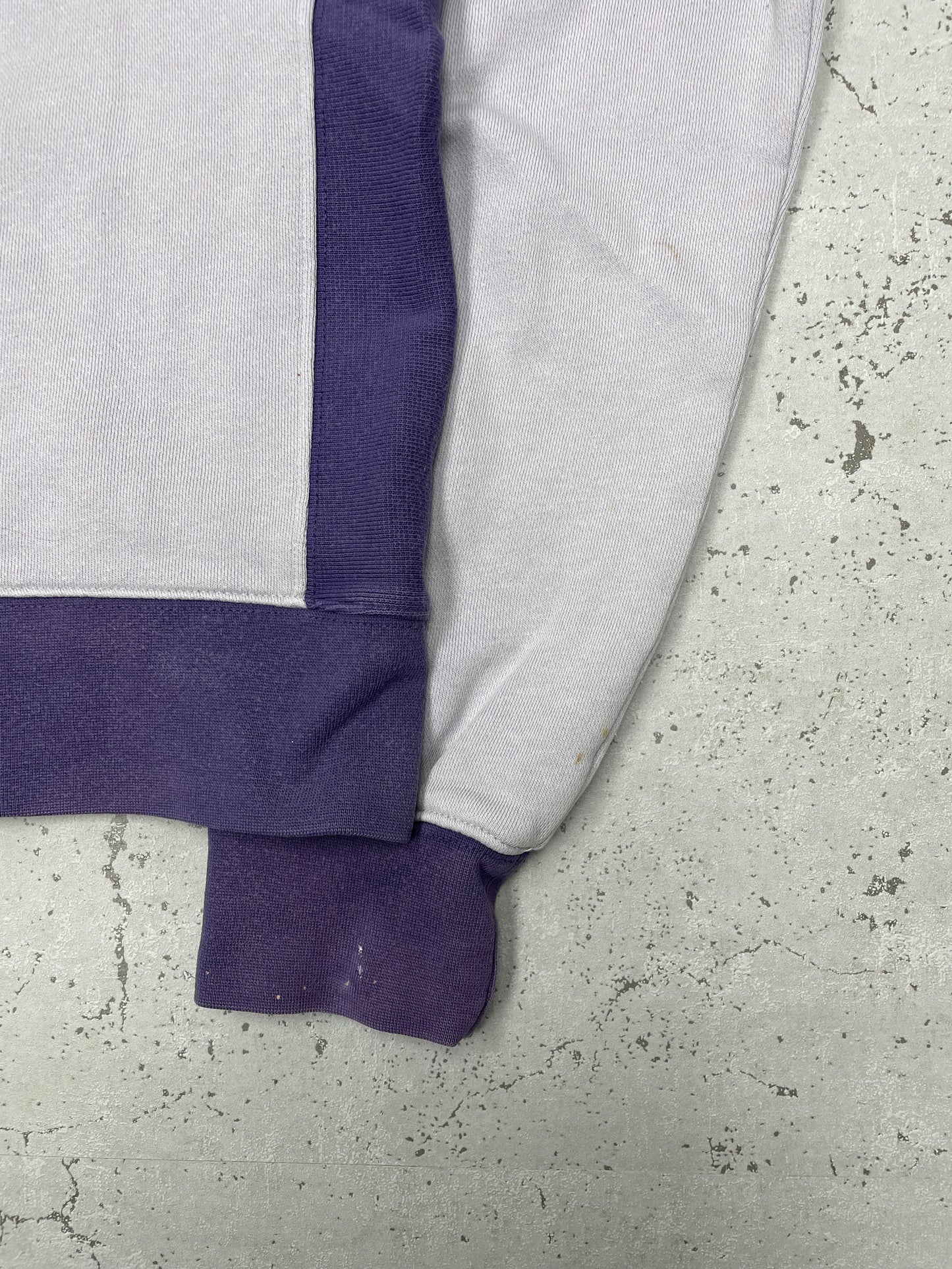 Adidas embroidered Vintage Zipper lila L