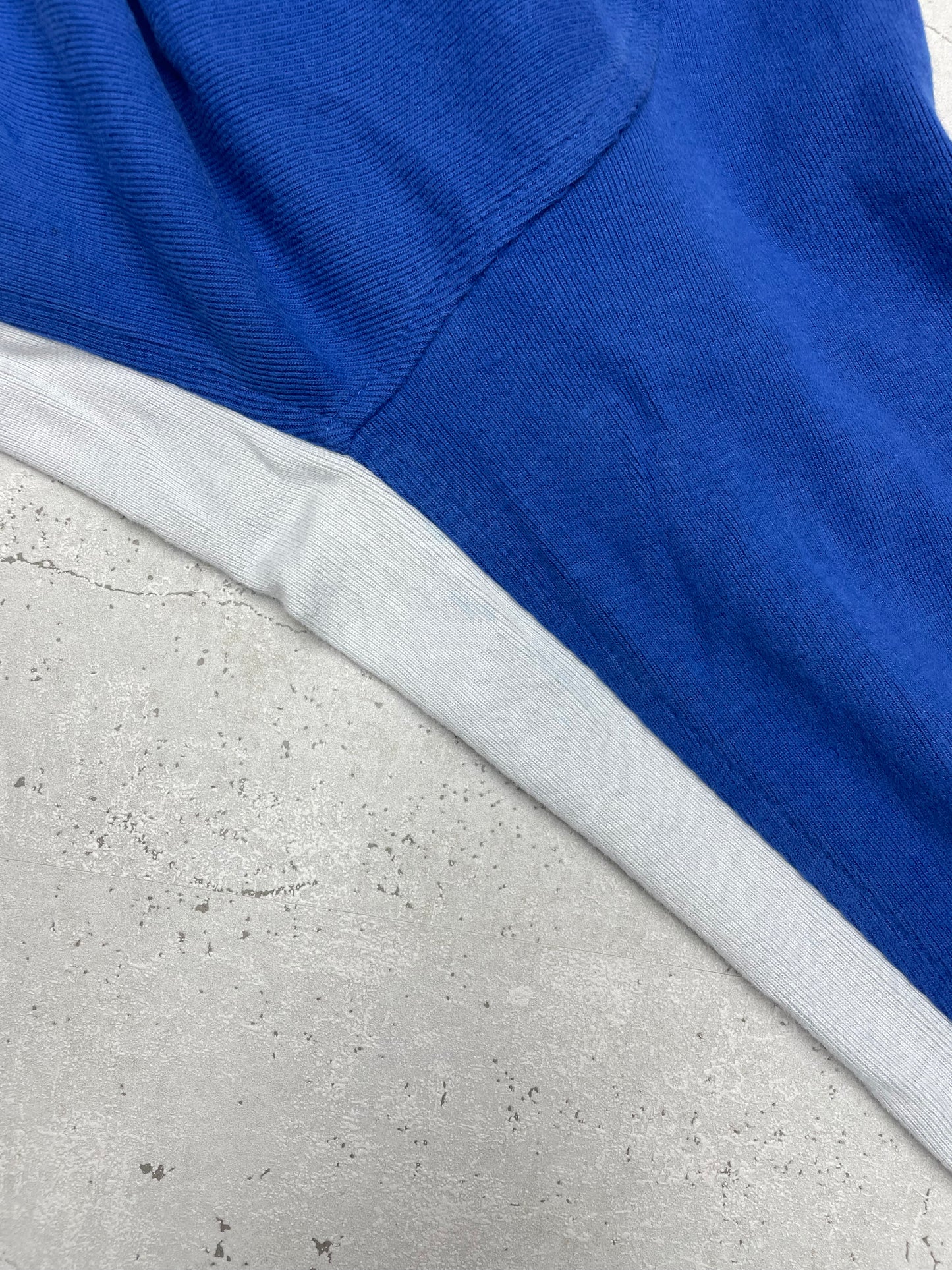 Nike Vintage sportswear Sweatshirt embroidered blau weiß L