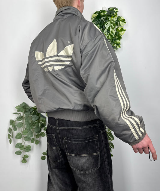 Adidas vintage Big Logo Collegejacke Bomberjacke XL