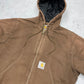 Carhartt Vintage Workwear heavy Jacke braun M