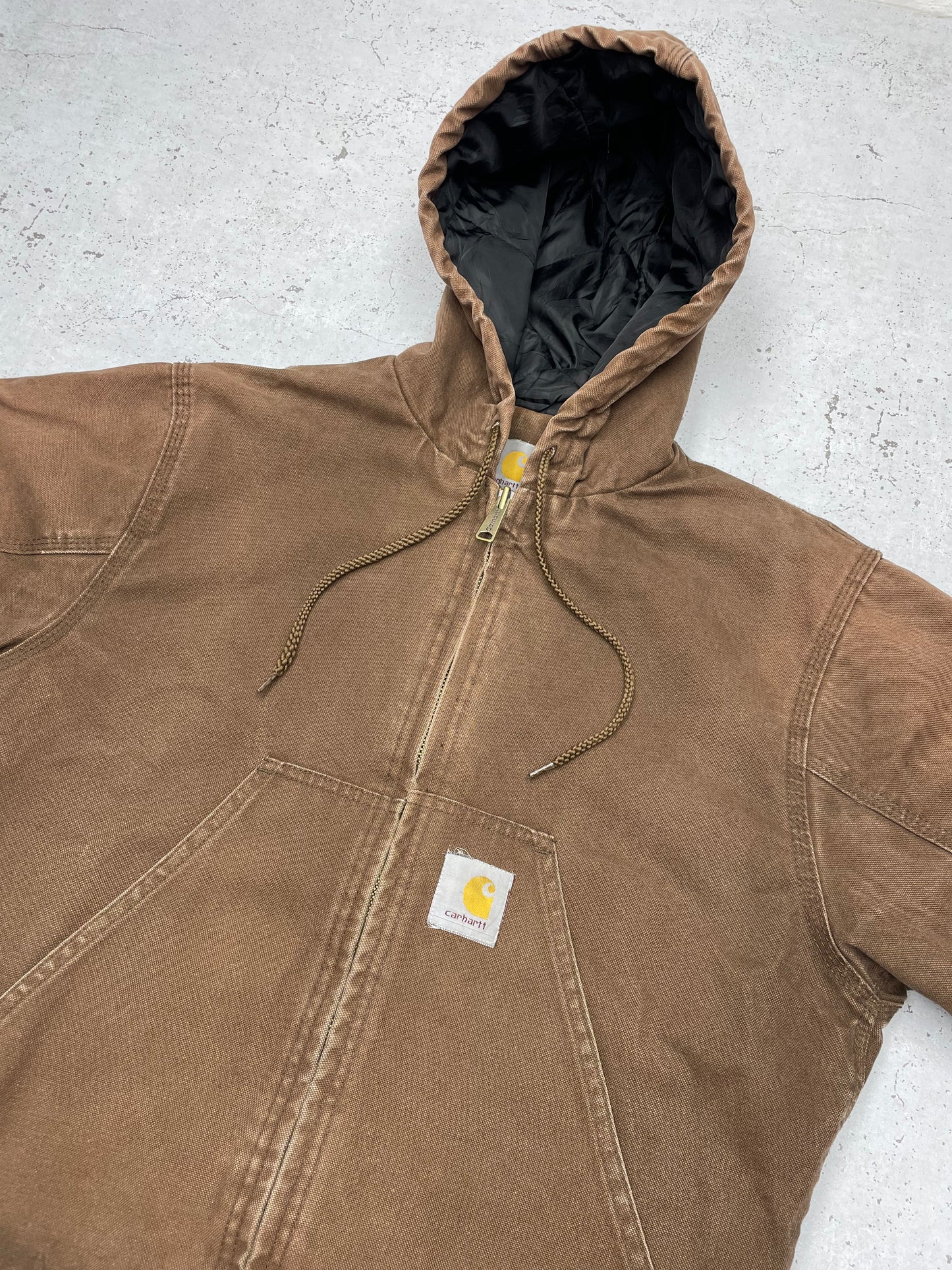 Carhartt Vintage Workwear heavy Jacke braun M
