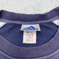 Adidas Vintage Sweatshirt blau weiß XL