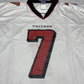 Reebok NFL Falcons Vick Vintage Trikot weiß rot XL - MonkeysVintage