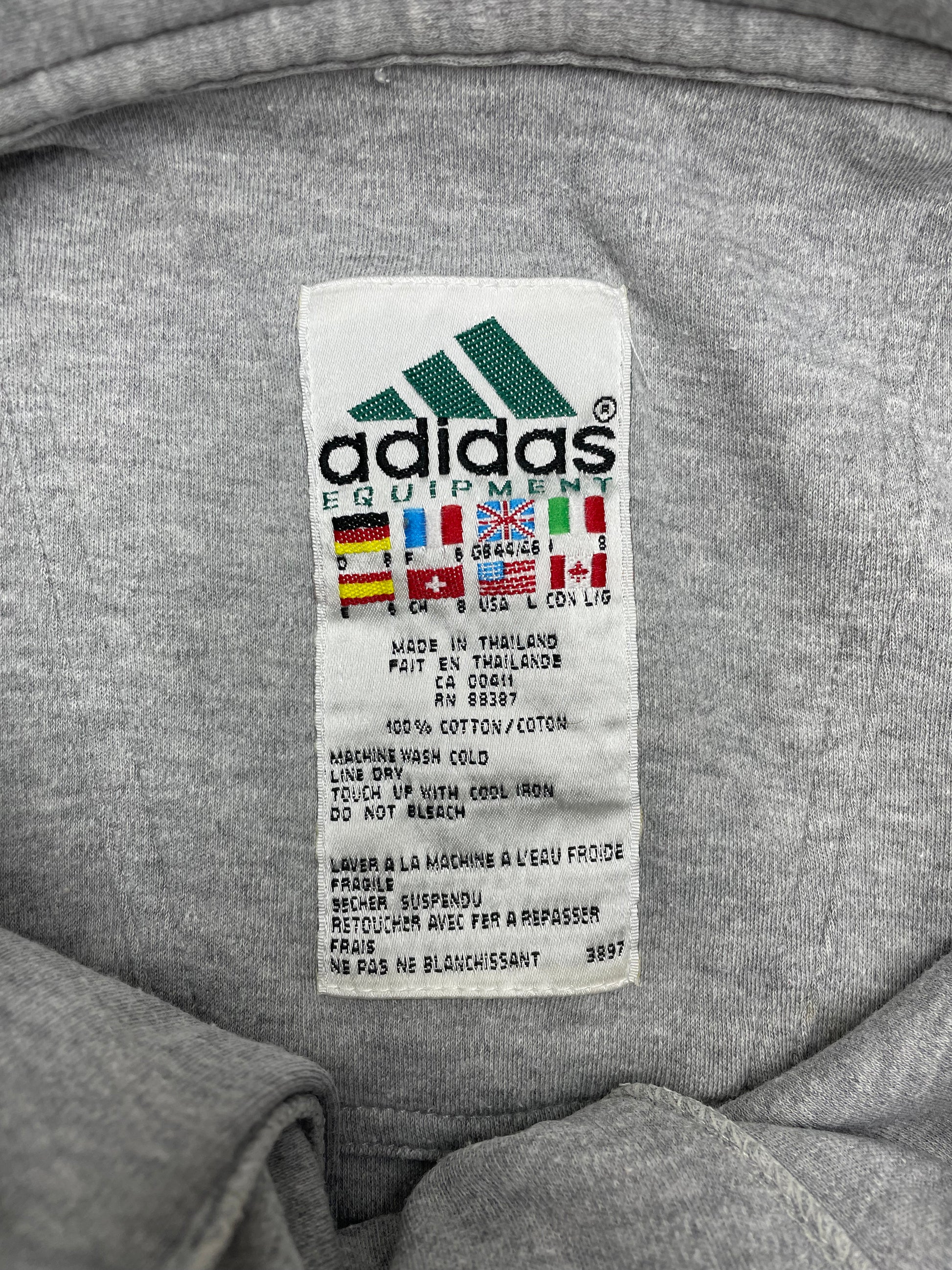 Adidas Equipment 90s Vintage longsleeve langarm Shirt L - MonkeysVintage