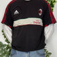 Adidas x Ac Mailand Milan vintage T-Shirt Tee Shirt schwarz L