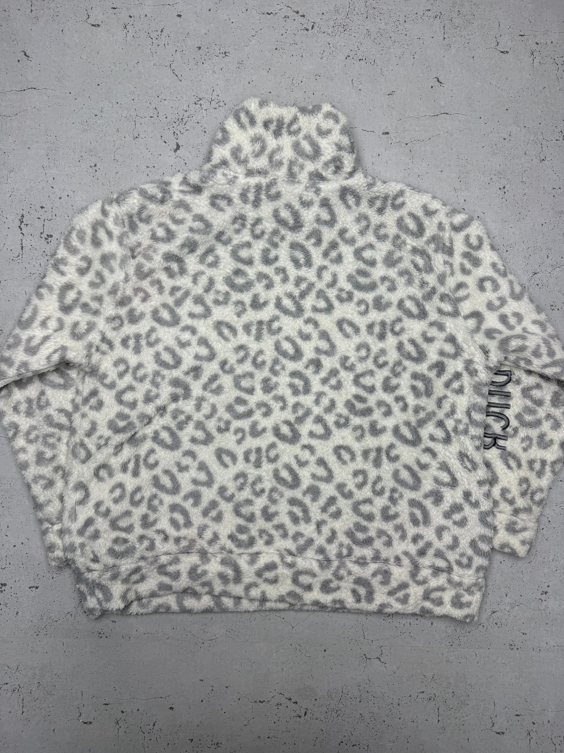 Disney Daisy Duck Leopard Teddy Fleece Halfzip grau – Foto 6