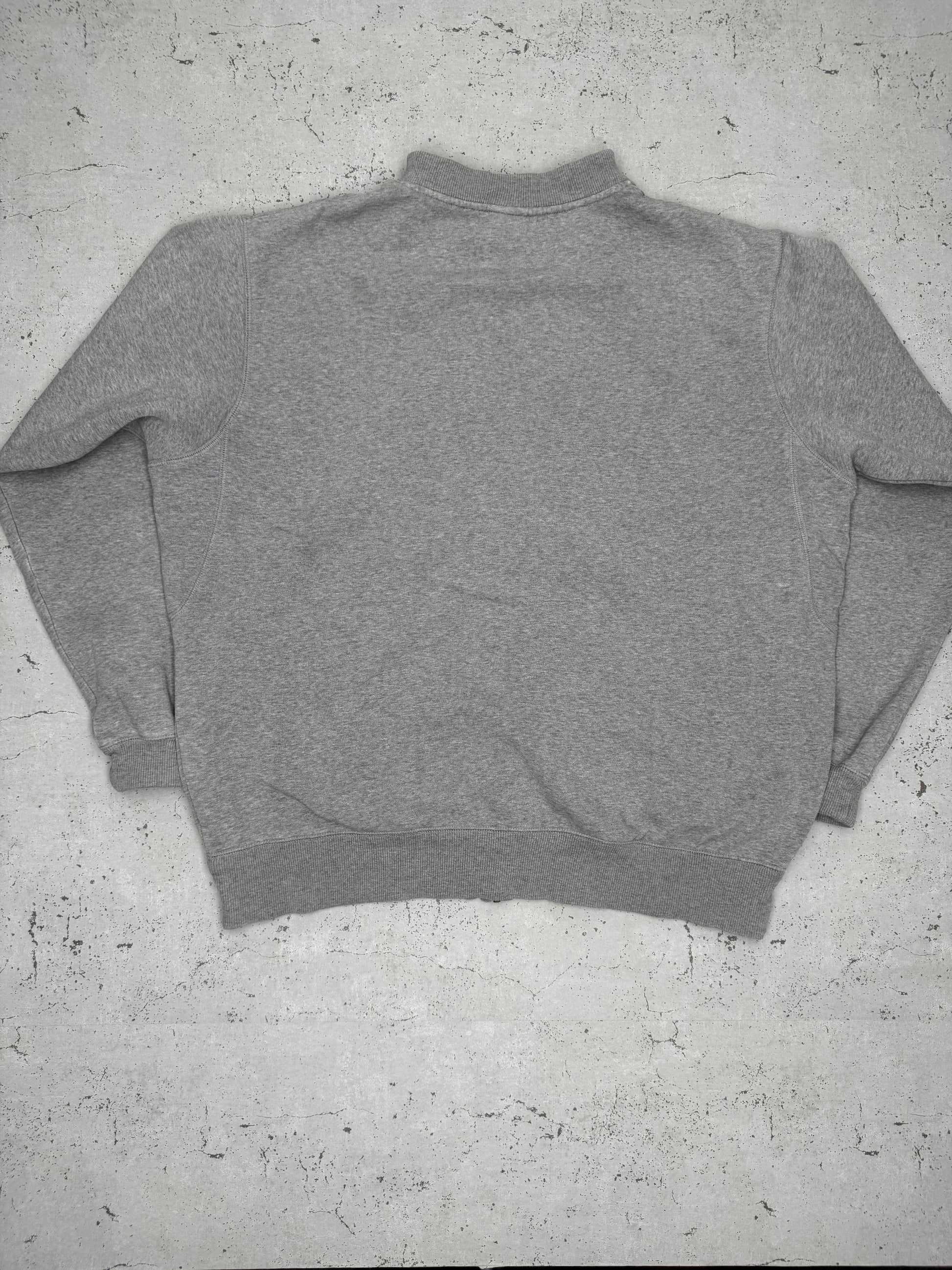 Nike Vintage Zipper Sweatshirt Grau XL - MonkeysVintage