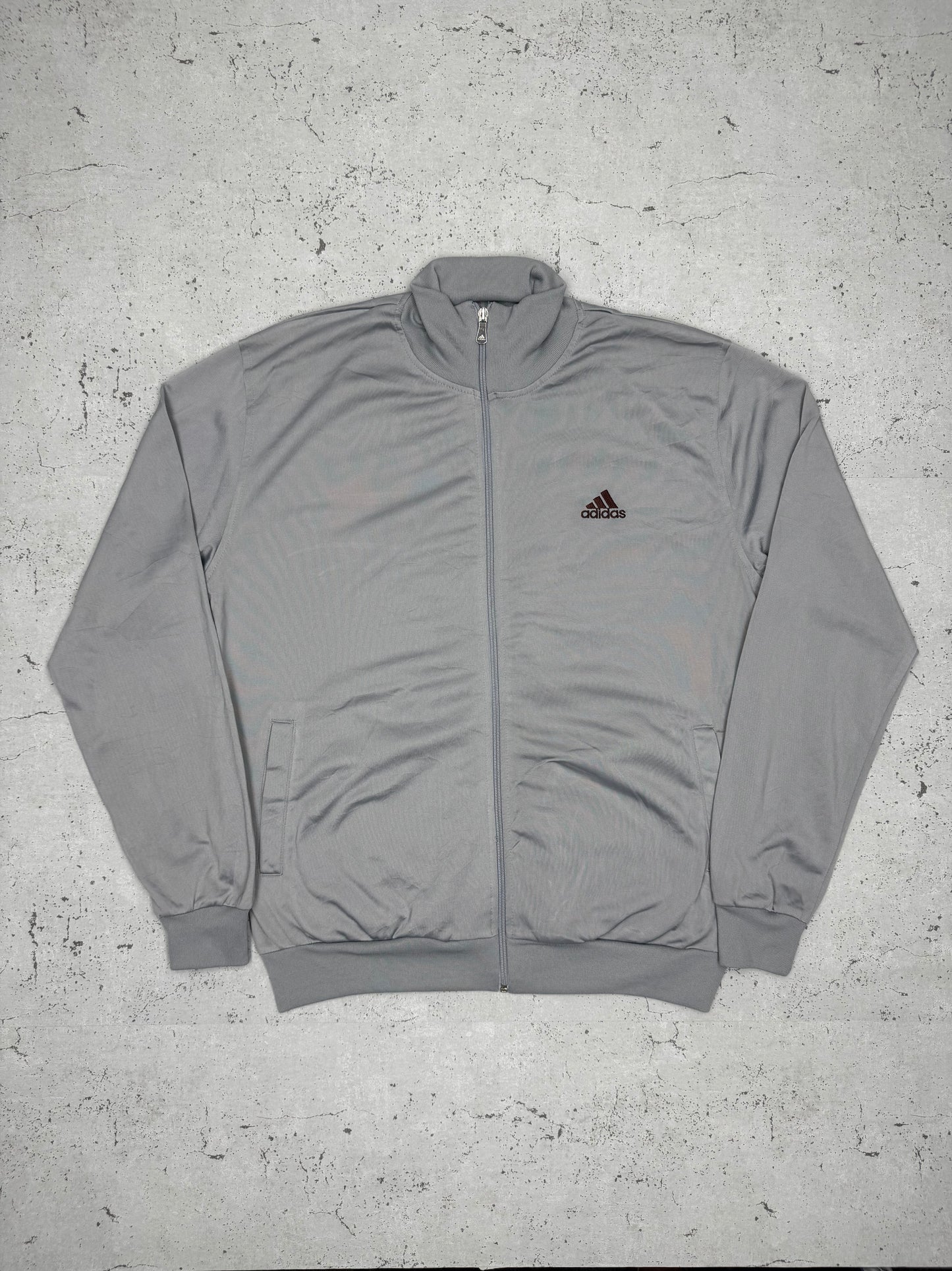 Adidas Vintage Zipper Sportjacke L - MonkeysVintage
