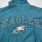 NFL Eagles 90s Vintage Jacke grün blau L - MonkeysVintage