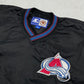 Starter NHL Avalanche Vintage Windbreaker Sweater schwarz M - MonkeysVintage