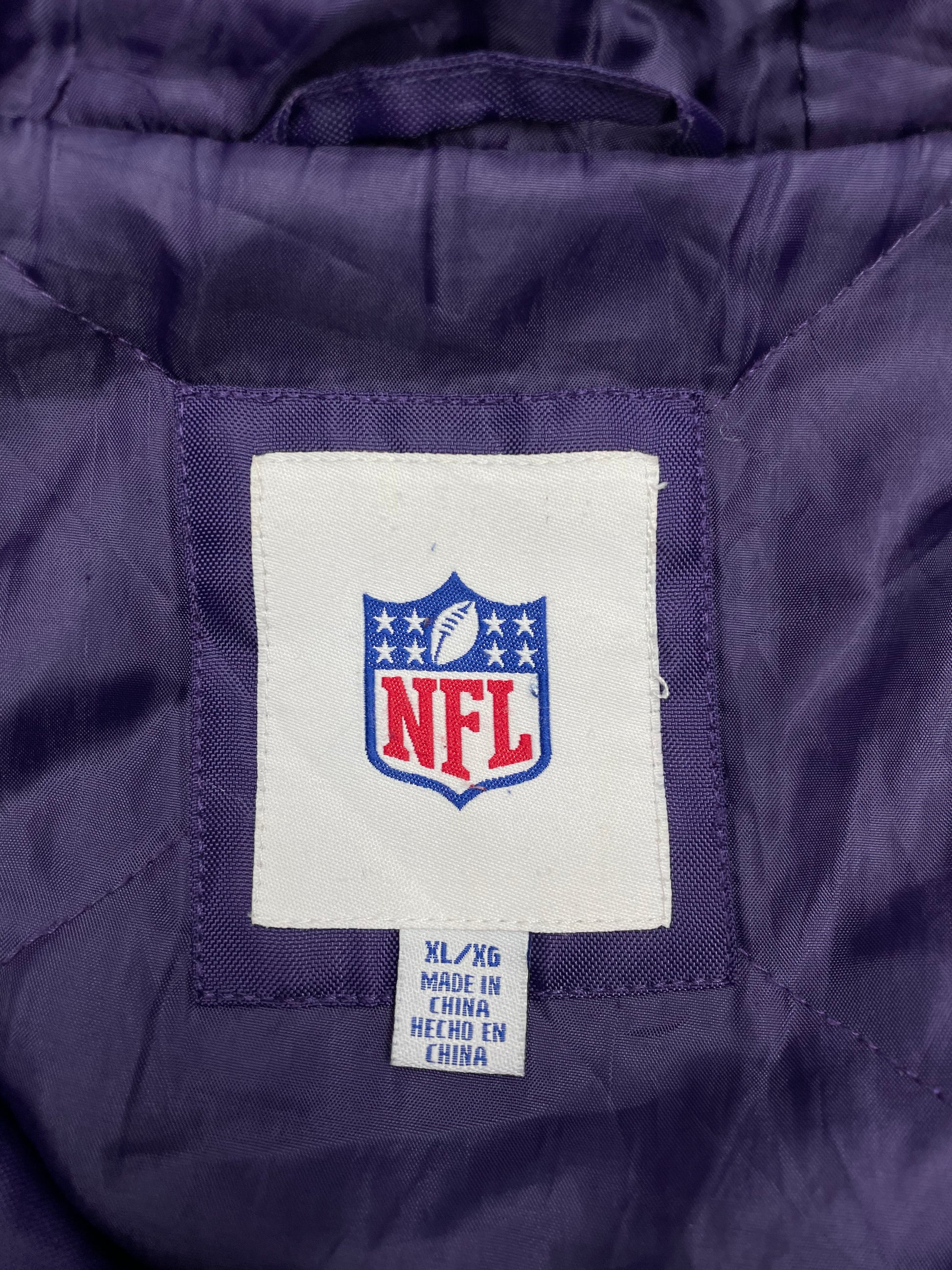 NFL Baltimore Ravens Vintage Windbreaker Jacke lila schwarz XL - MonkeysVintage