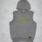 Puma x Jamaica Vintage ärmelloser Hoodie Grau XL - MonkeysVintage