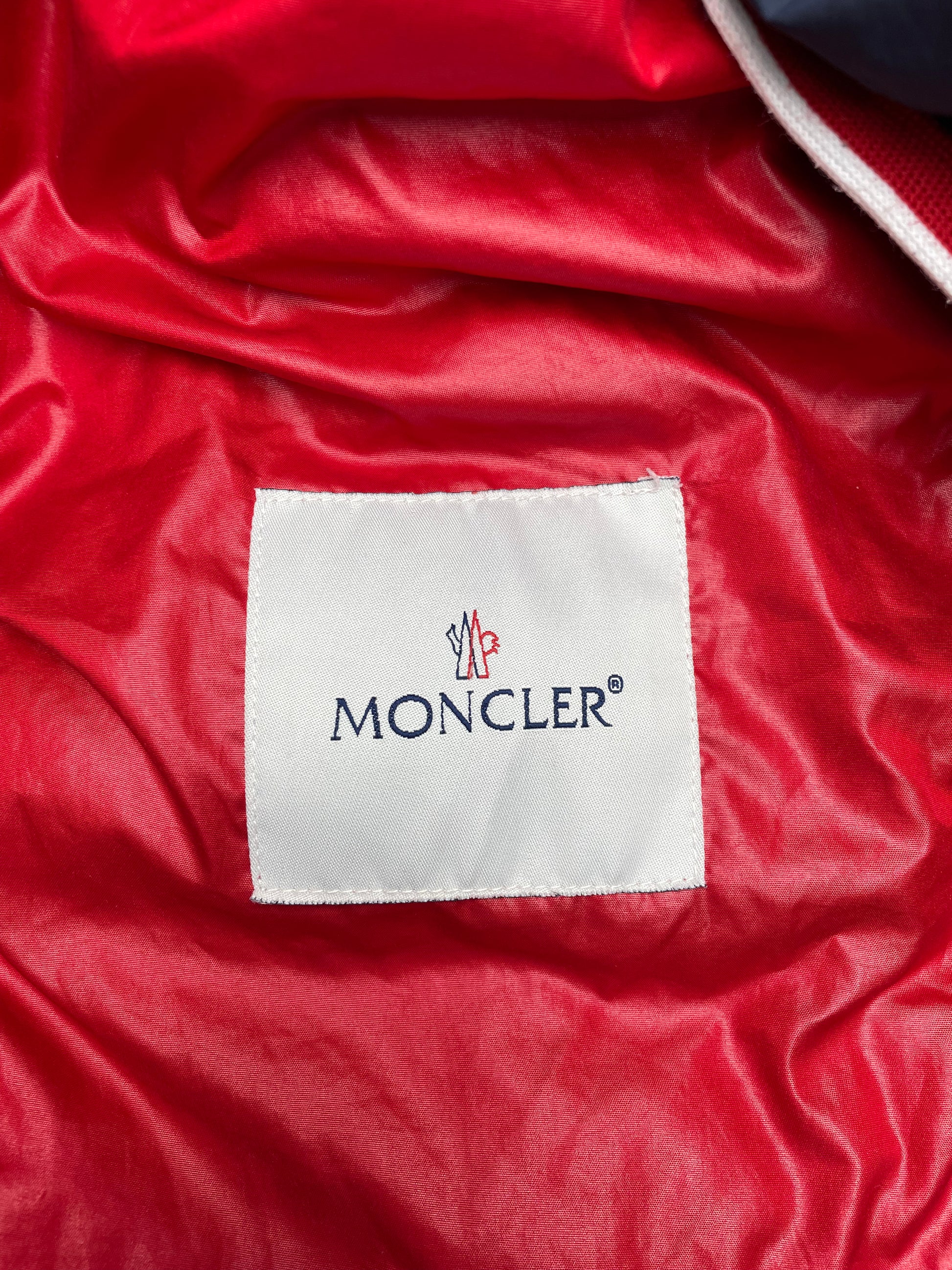 Moncler Vintage Pufferweste Daunen blau M - MonkeysVintage