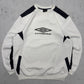 Umbro Logo Print Sweatshirt weiß – Foto 2