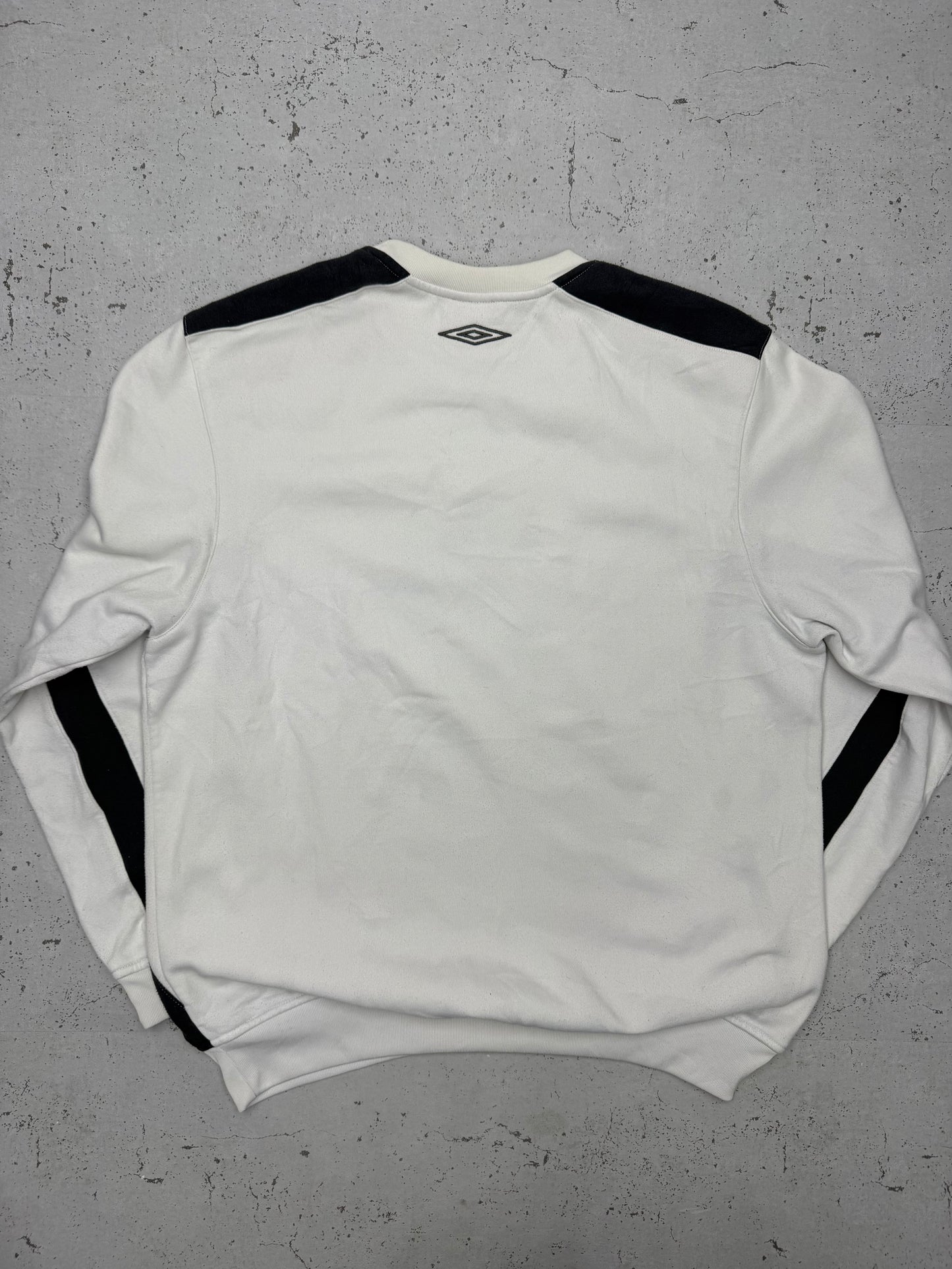 Umbro Logo Print Sweatshirt weiß – Foto 6