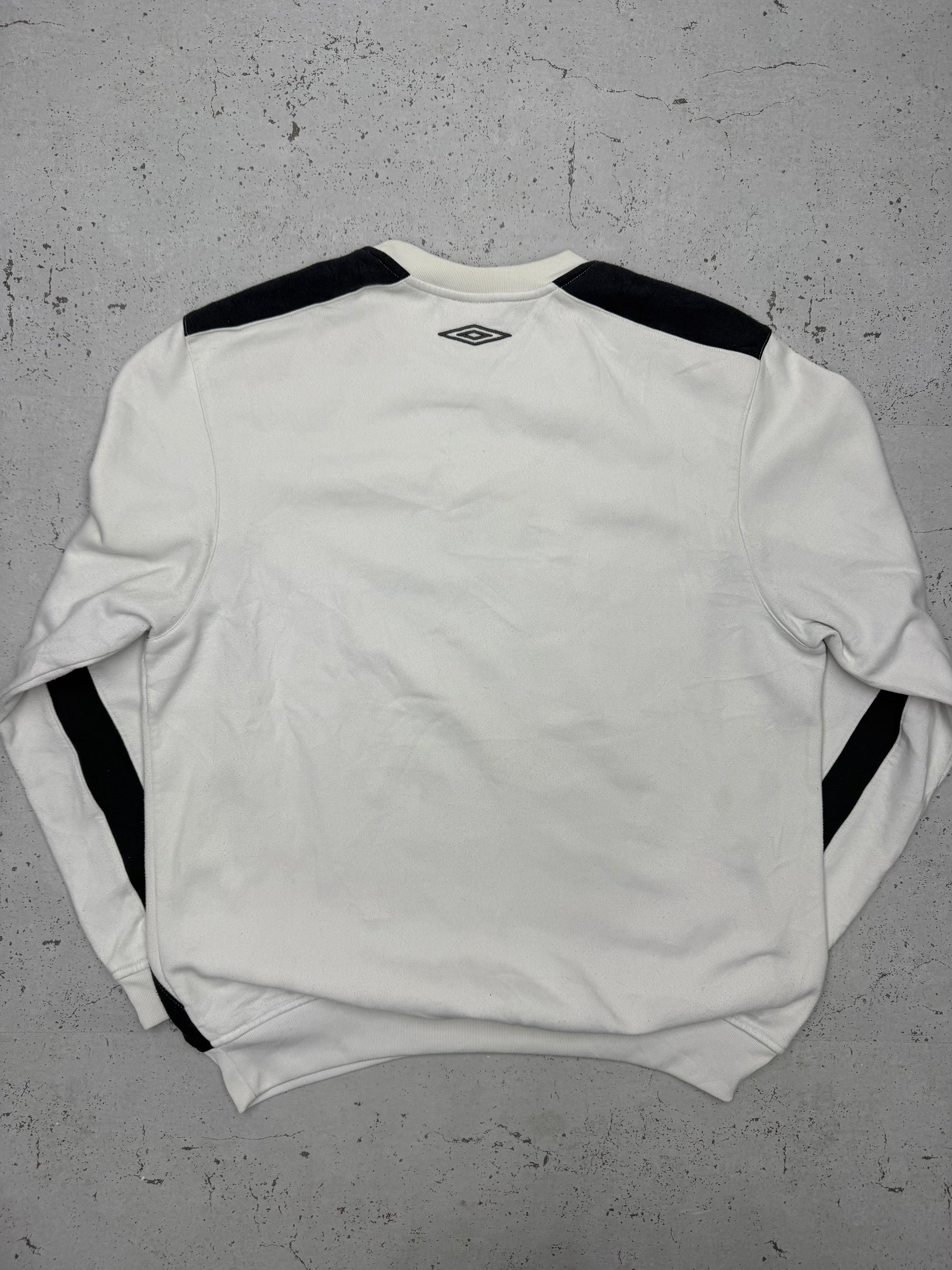 Umbro Logo Print Sweatshirt weiß – Foto 6
