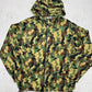Camouflage Fleece Hoodie grün – Foto 2