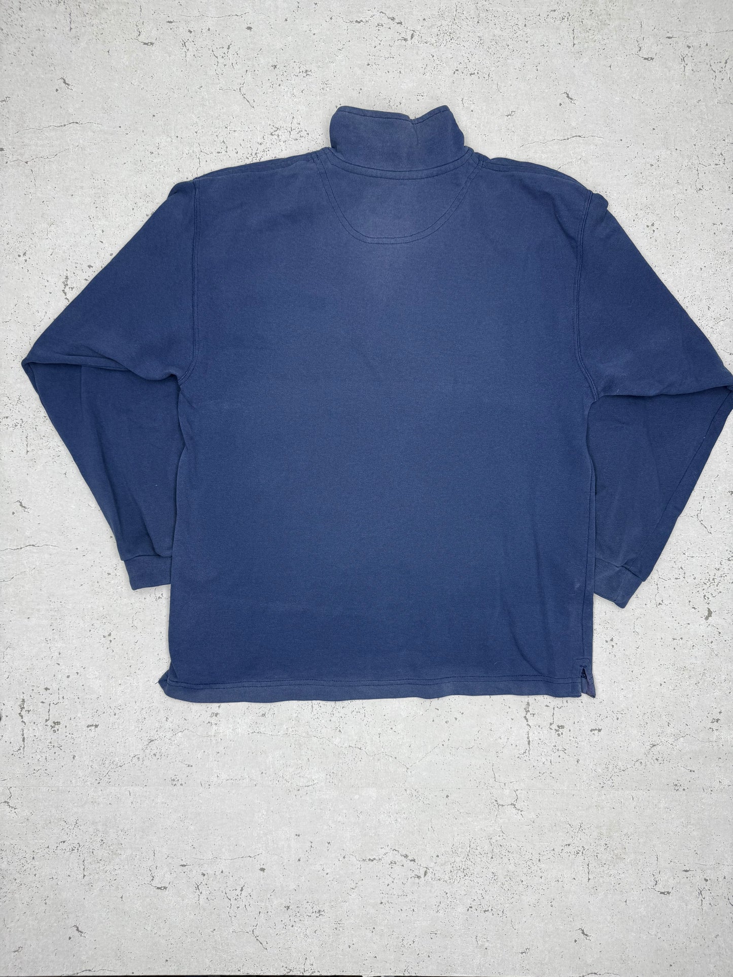 Nike Vintage Zip Sweatshirt Blau S - MonkeysVintage