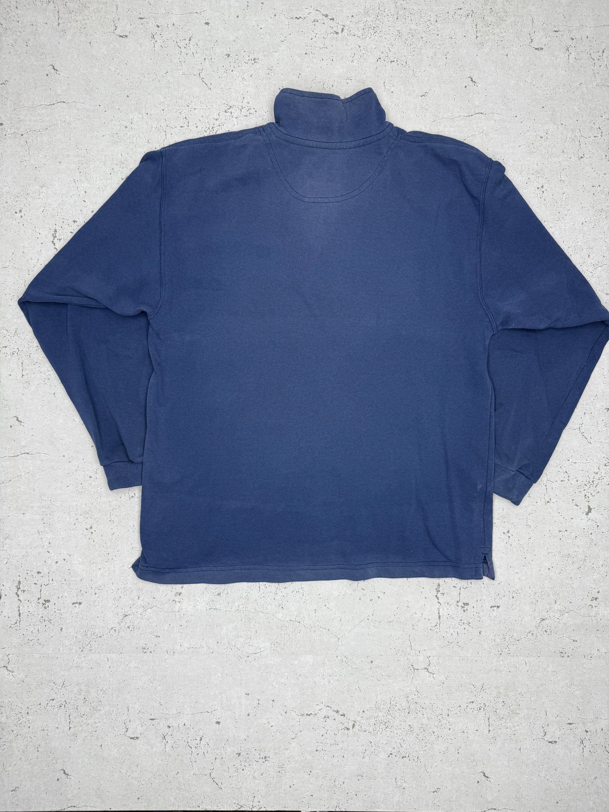 Nike Vintage Zip Sweatshirt Blau S - MonkeysVintage