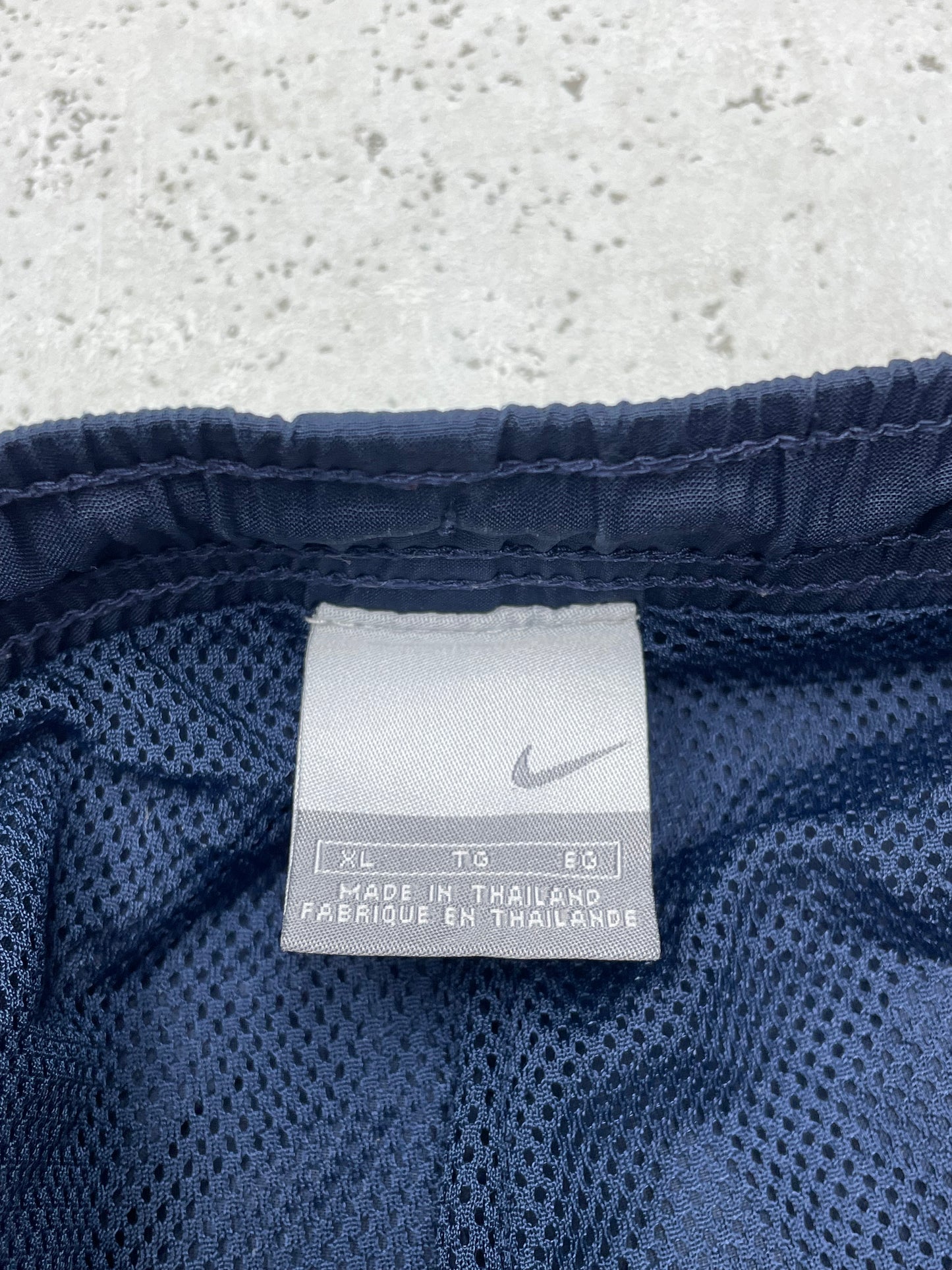 Nike Vintage Swoosh Trackpants Hose blau XL - MonkeysVintage
