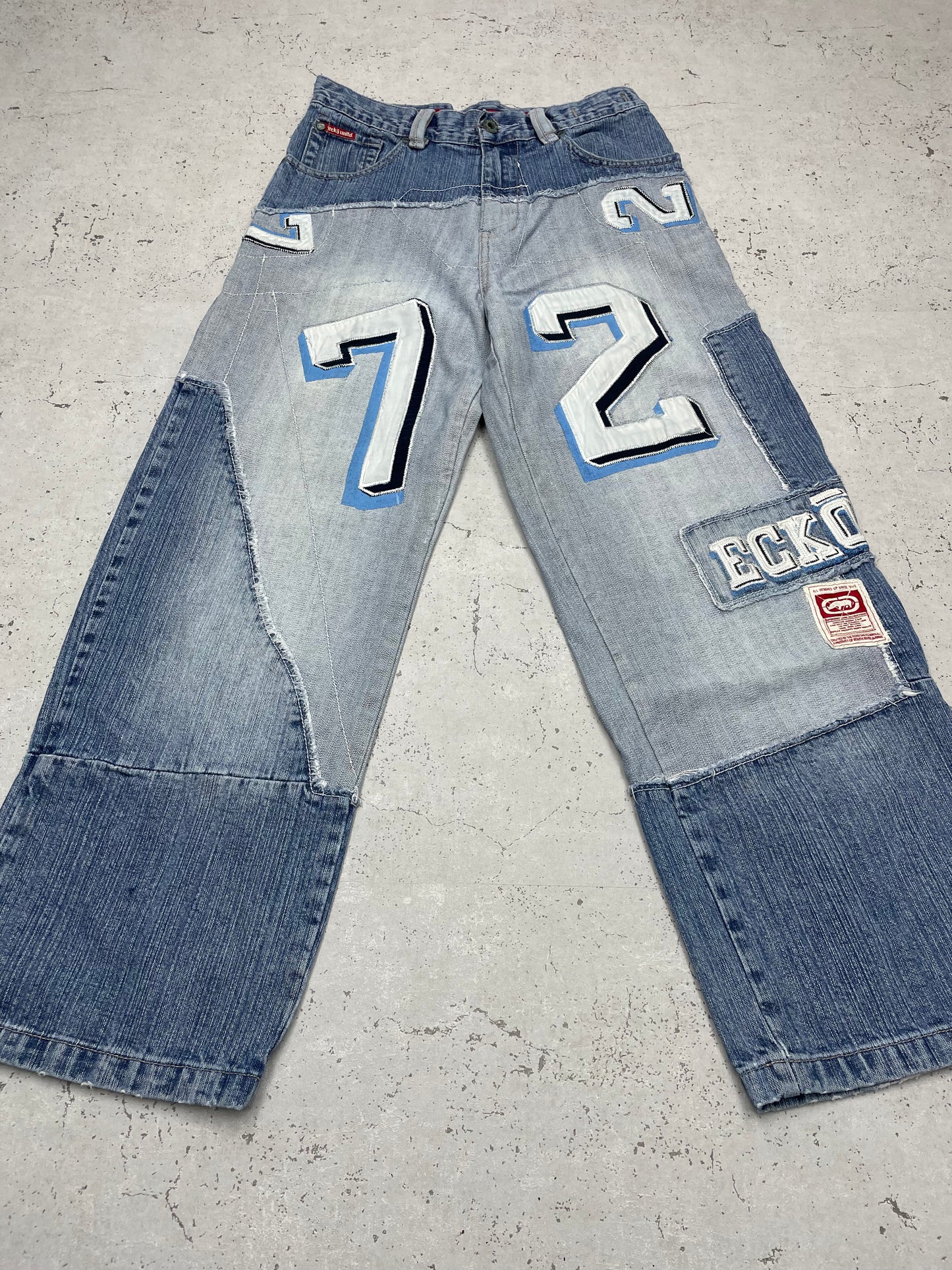 Ecko Unltd. Vintage Patchwork Vintage Jeans W28 M - MonkeysVintage