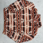 Aztec Teddy Fleece Halfzip braun – Foto 2