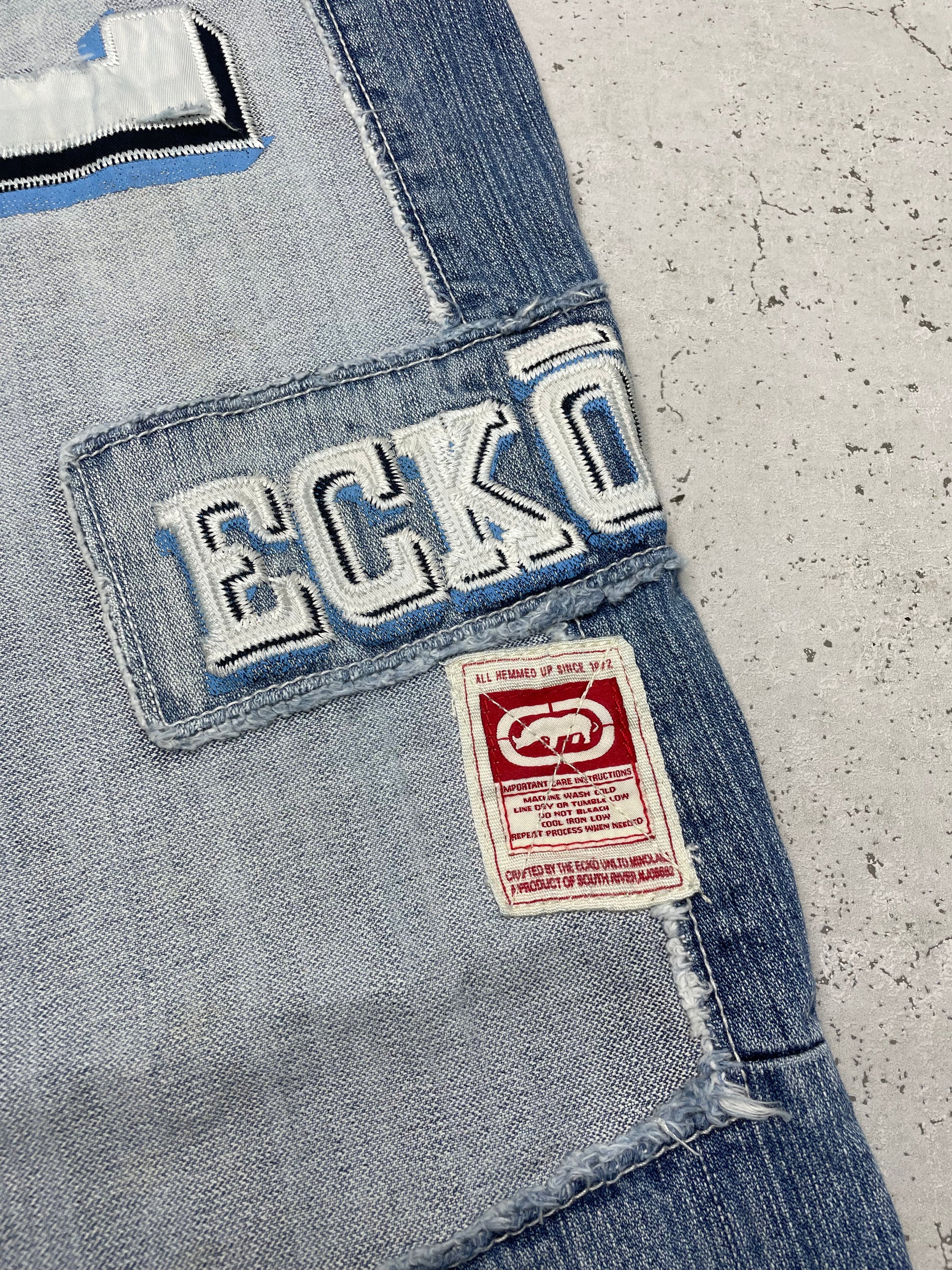 Ecko Unltd. Vintage Patchwork Vintage Jeans W28 M - MonkeysVintage