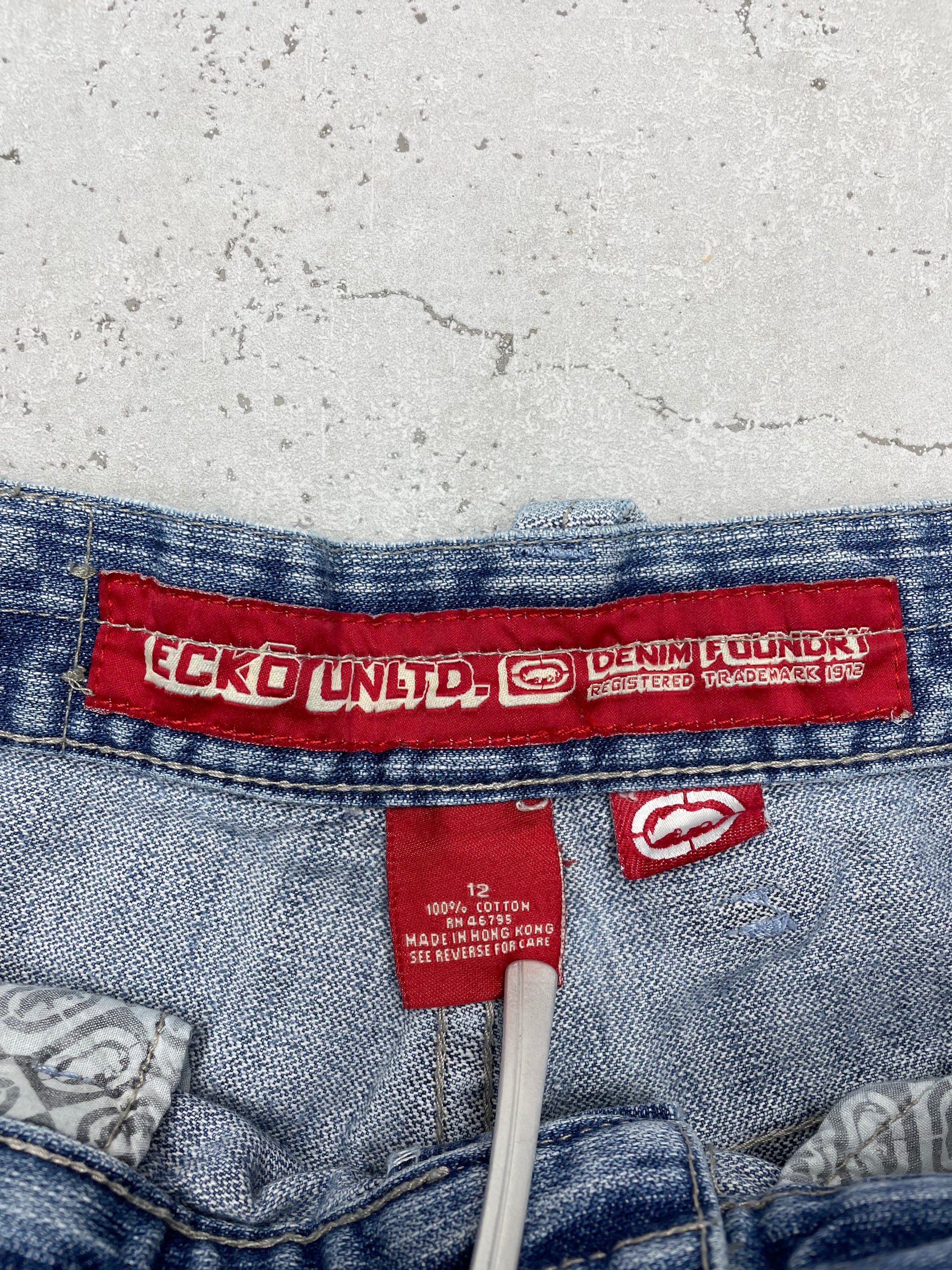 Ecko Unltd. Vintage Patchwork Vintage Jeans W28 M - MonkeysVintage