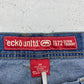 Ecko Unltd. vintage Carpenter Baggy Jeans blau W34 L34 - MonkeysVintage