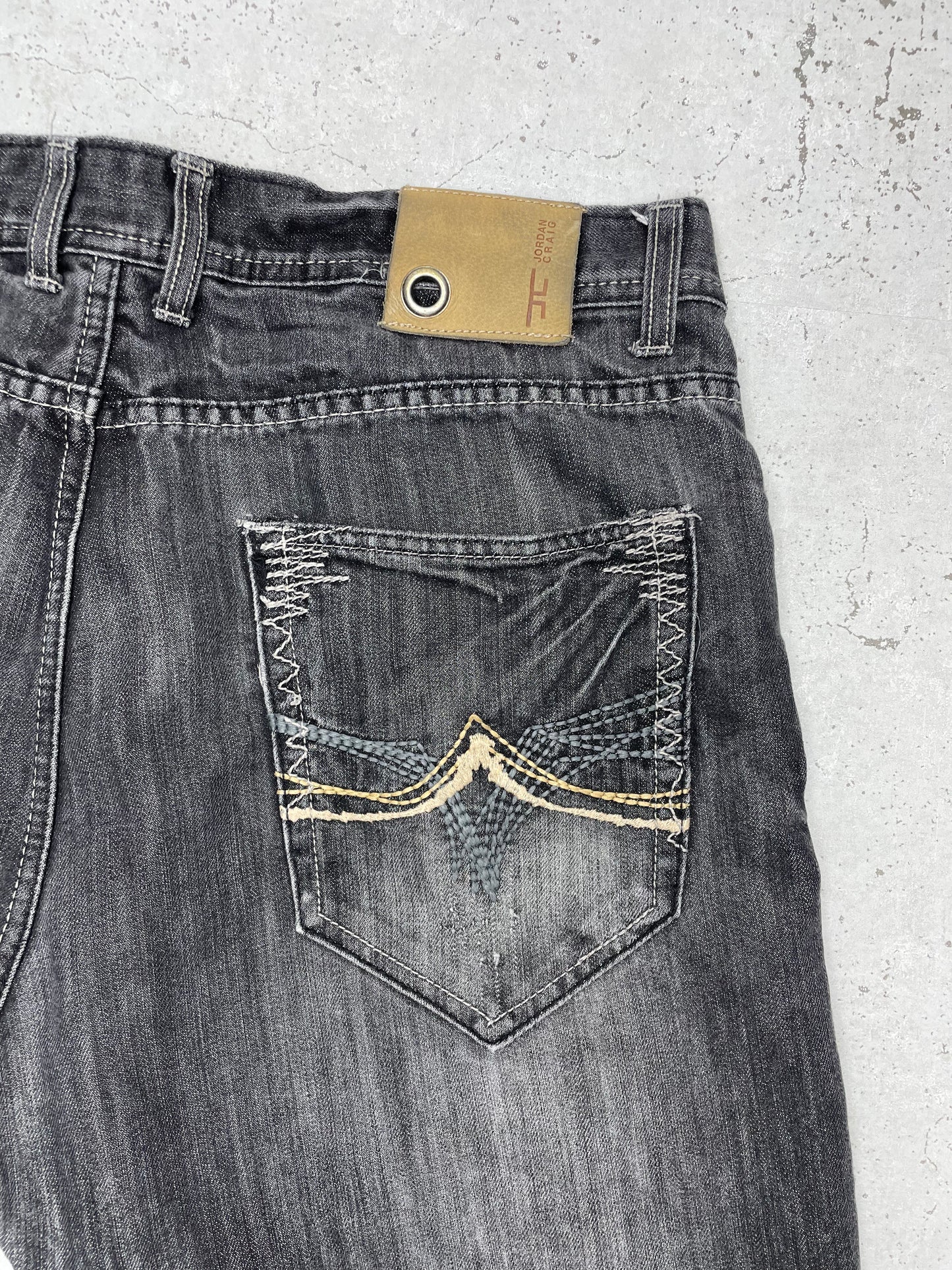 Jordan Craig Vintage Y2K Baggy Jeans schwarz W36 L32 - MonkeysVintage