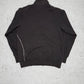 Adidas Vintage Zip Sweatshirt Schwarz M - MonkeysVintage