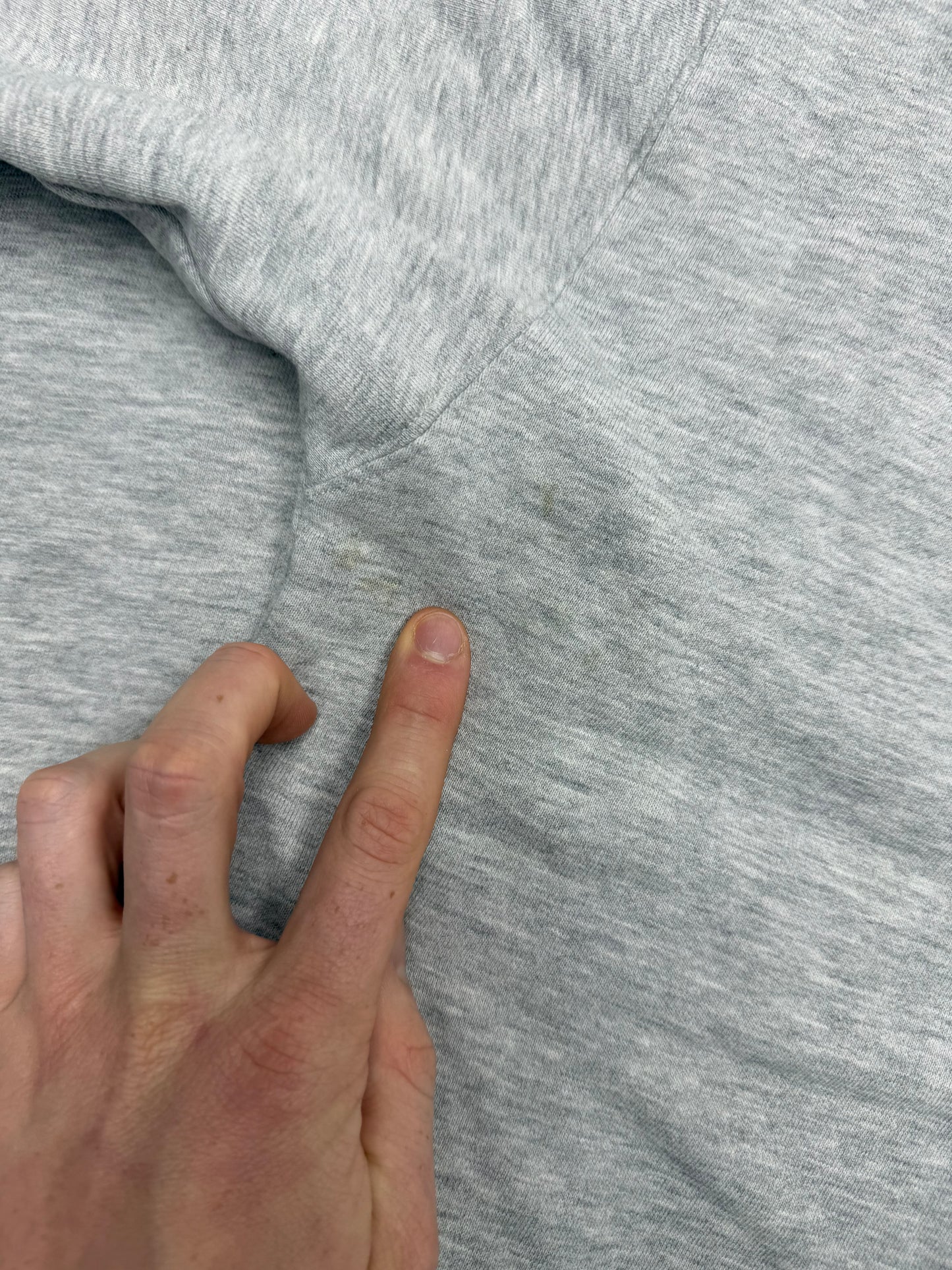 Nike großer Swoosh Sweatshirt grau – Foto 7