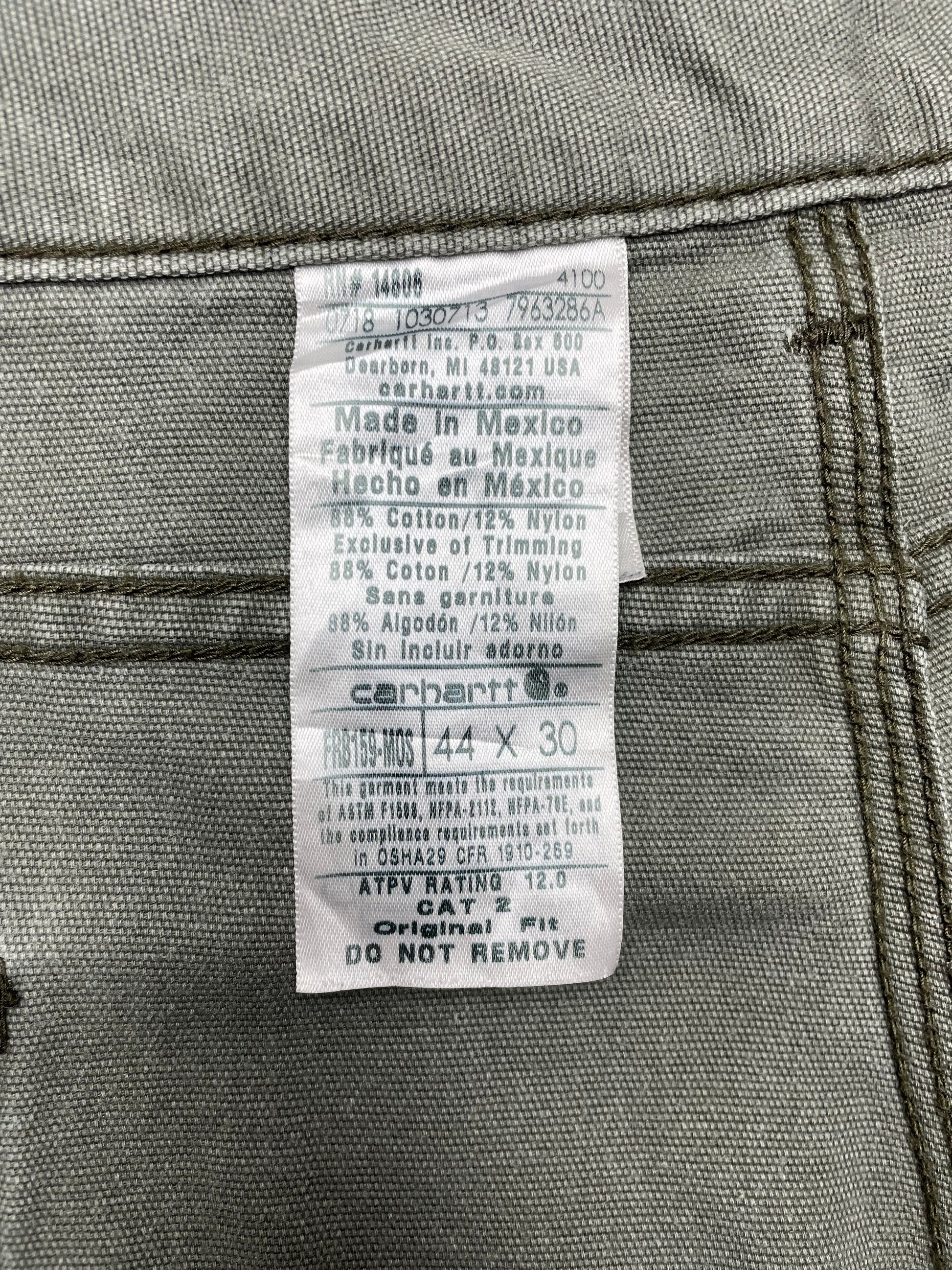 Carhartt Vintage Baggy Hose Carpenter khaki W44 L30 - MonkeysVintage