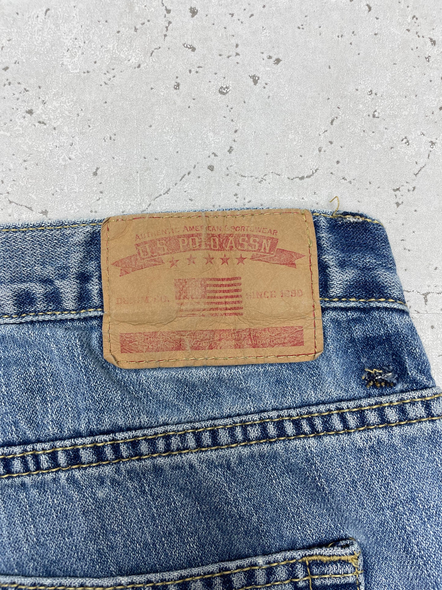 U.S. Polo Assn. Vintage Baggy Jeans blau W38 L32 - MonkeysVintage