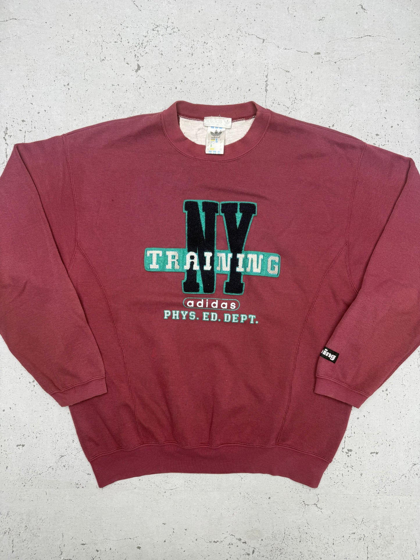 adidas NY Training Phys. Ed. Dept. Sweatshirt rot – Foto 2