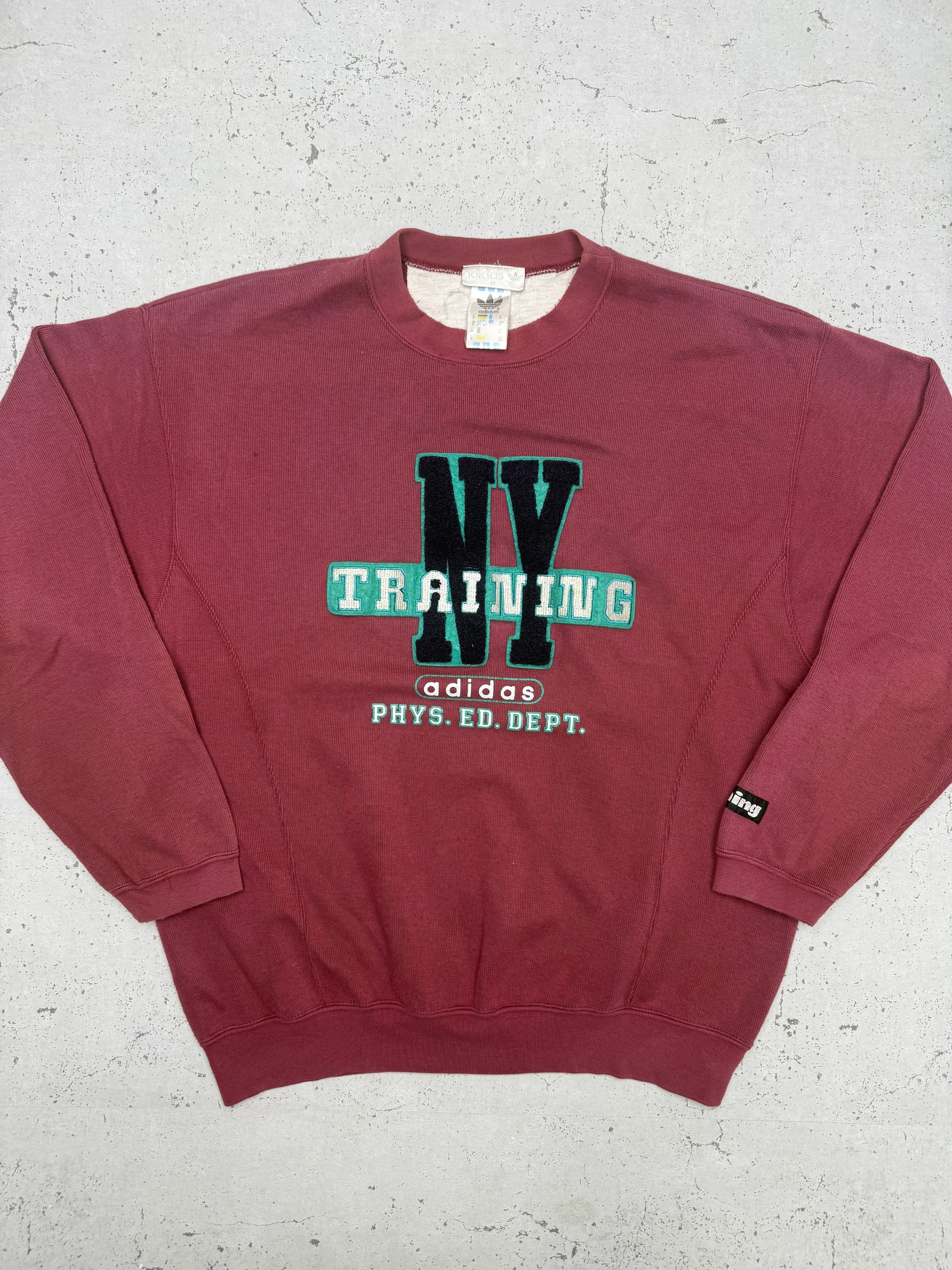 adidas NY Training Phys. Ed. Dept. Sweatshirt rot – Foto 2