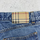 Burberry Jeans Straight Leg Fit hellblau W34 - MonkeysVintage
