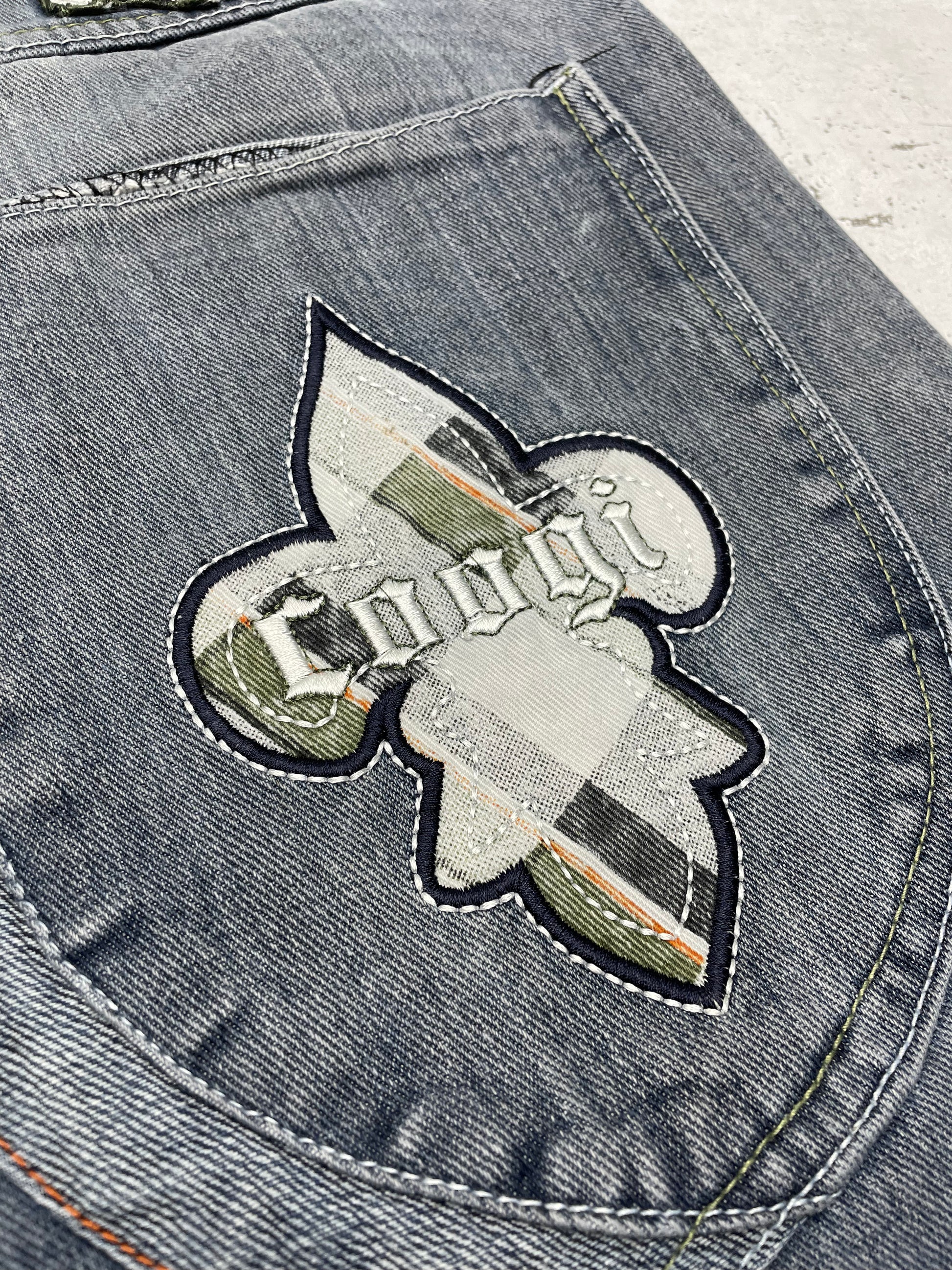 COOGI Vintage Y2K Baggy Jeans grau W42 - MonkeysVintage