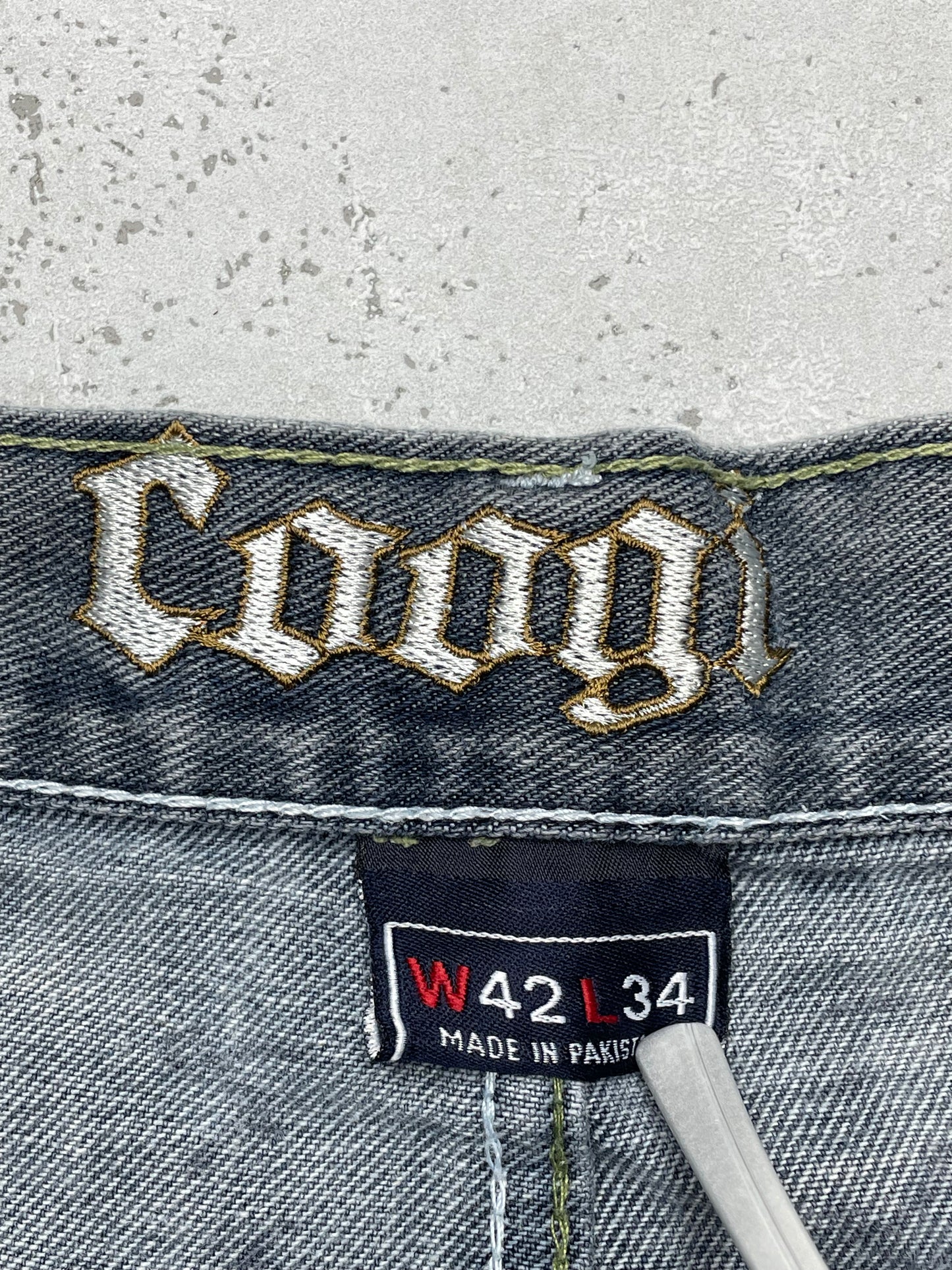 COOGI Vintage Y2K Baggy Jeans grau W42 - MonkeysVintage