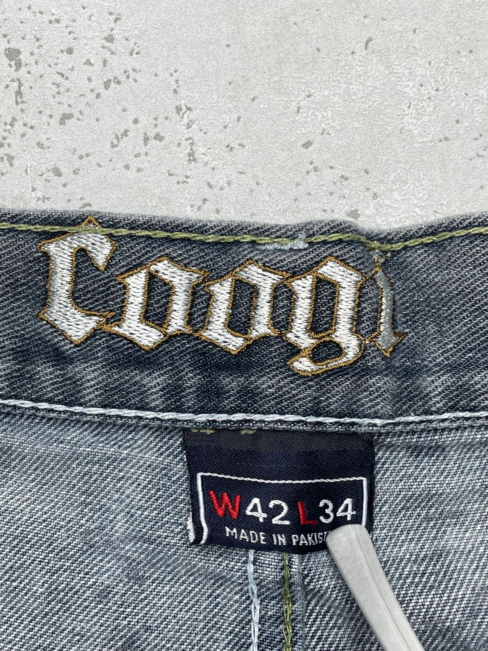 COOGI Vintage Y2K Baggy Jeans grau W42 - MonkeysVintage