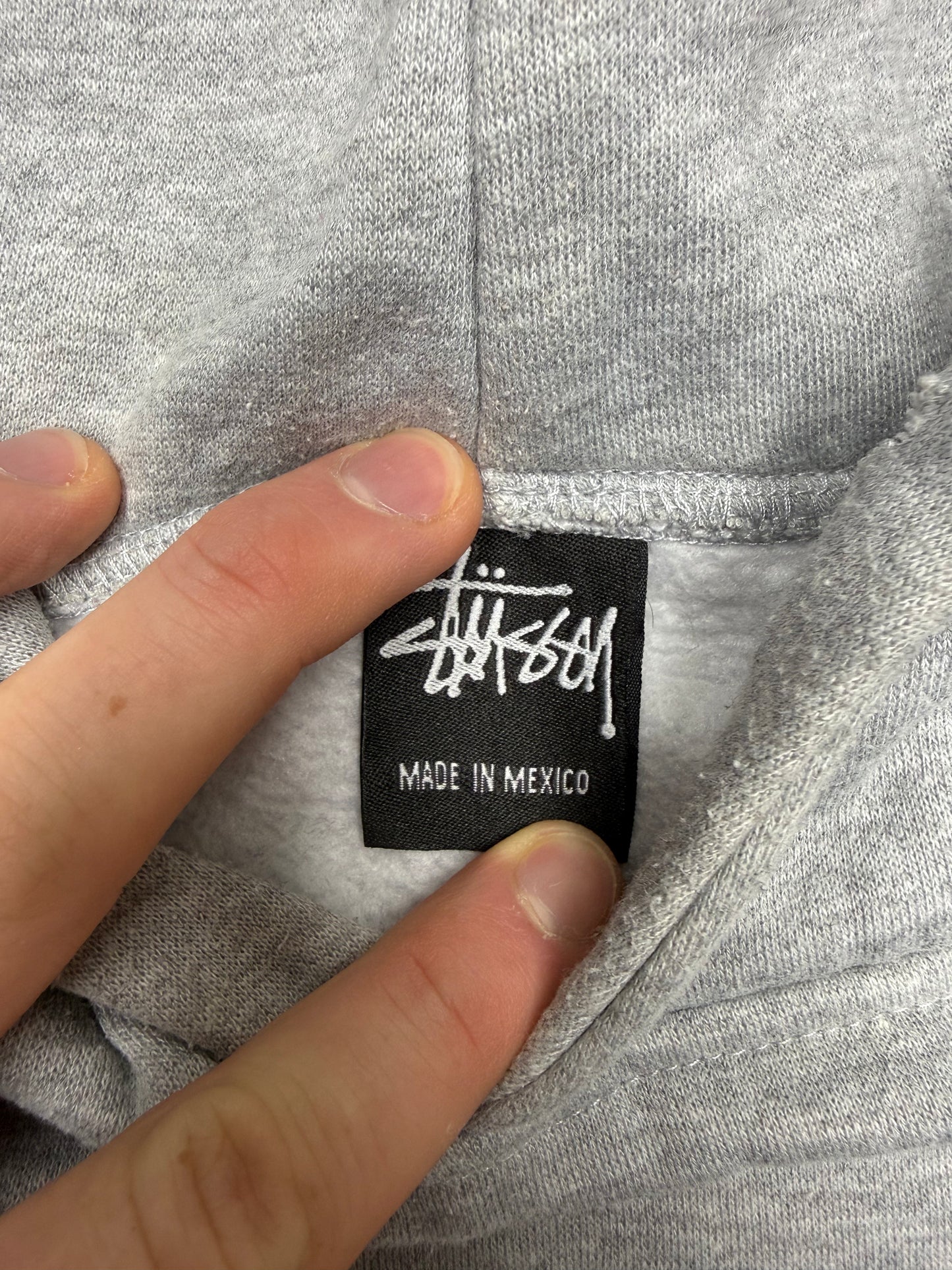 Stüssy Hoodie grau – Foto 4