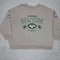 NFL New York Jets Vintage Sweatshirt Grau Grün L - MonkeysVintage