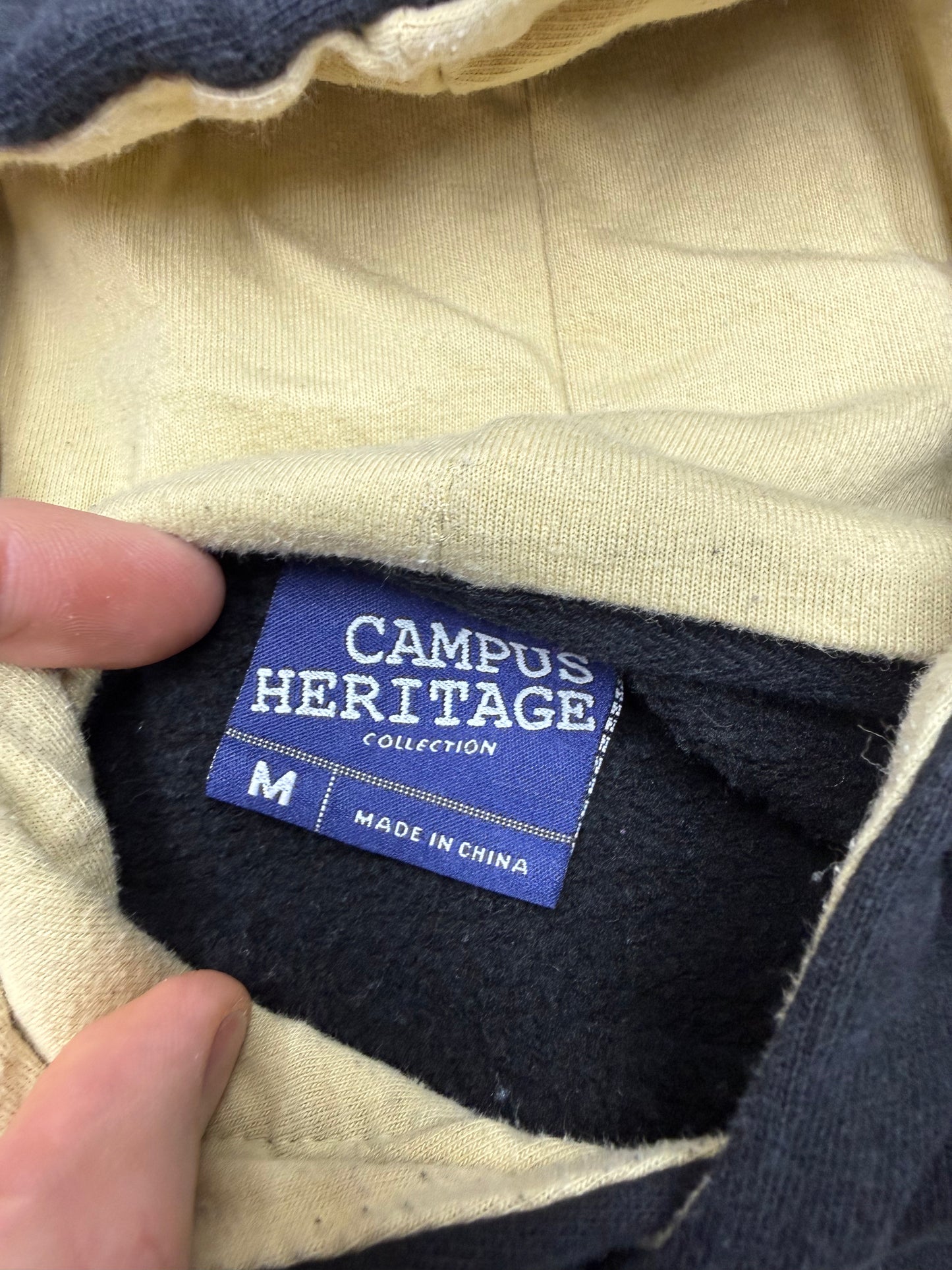 Purdue Boilermakers Campus Heritage Hoodie schwarz – Foto 4