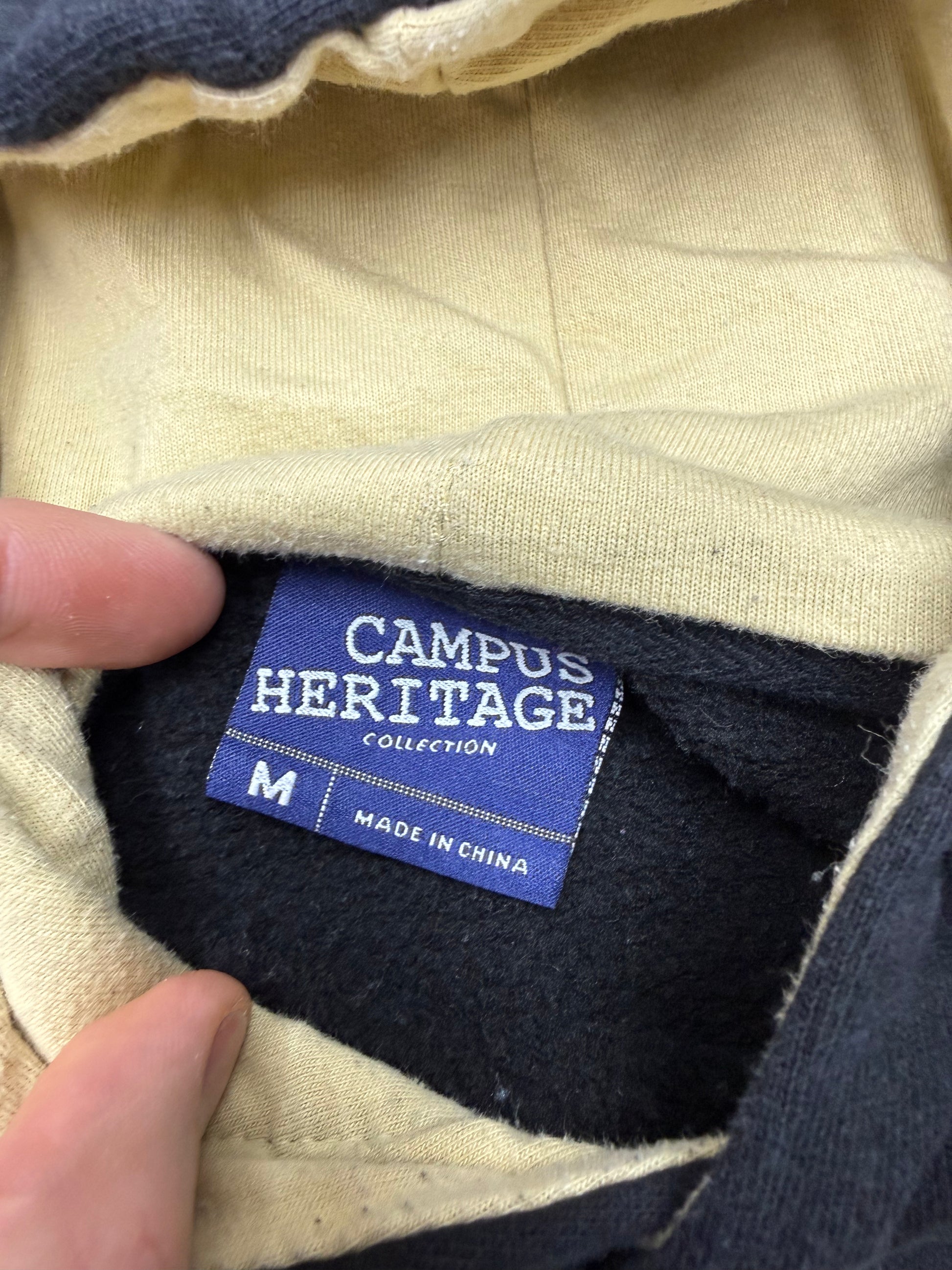Purdue Boilermakers Campus Heritage Hoodie schwarz – Foto 4