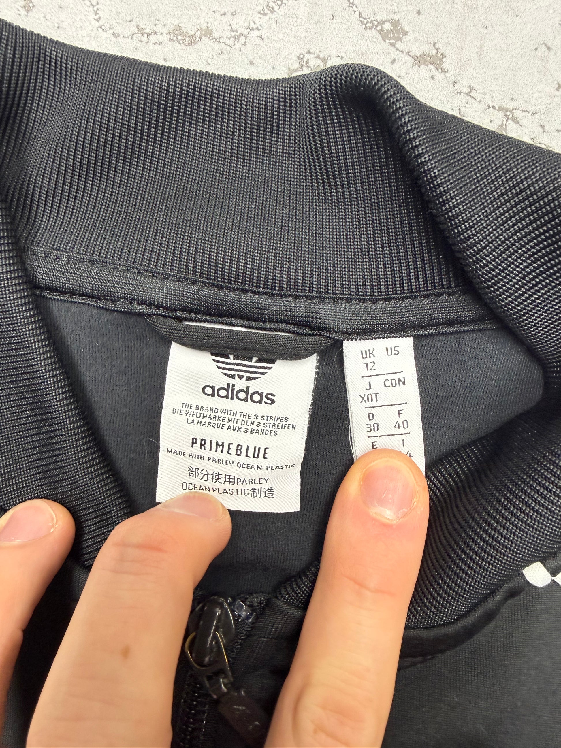 adidas Originals Primeblue Trainingsjacke schwarz – Foto 3