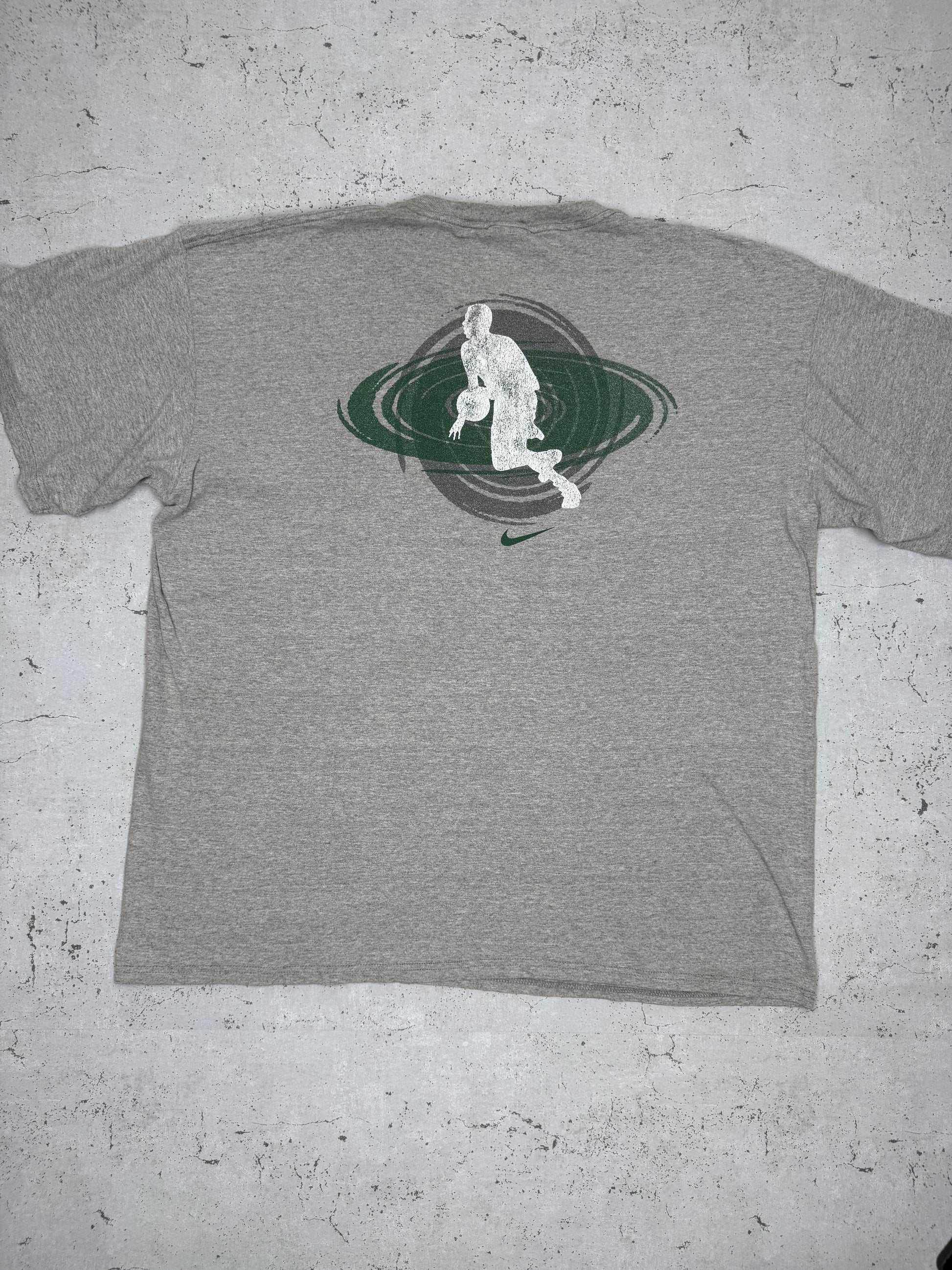 Nike Basketball Chicago State Vintage T-Shirt Grau XL - MonkeysVintage